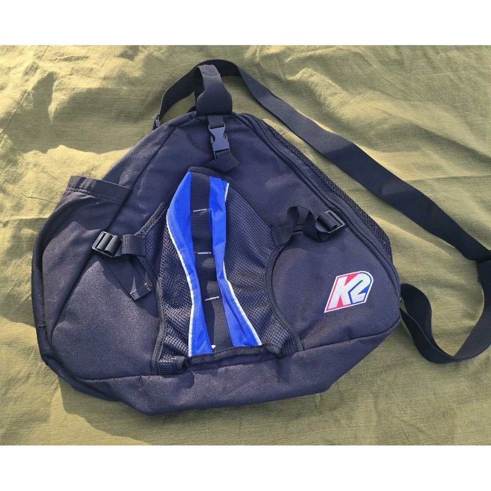 K2 Black Sling Bag Vintage Backpack Outdoor Gear Sports Travel